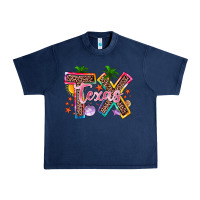Navy texas summer Urban Heavy Tee - Zillion Design Studio