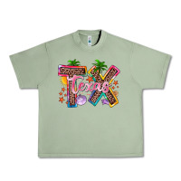 Oil Green texas summer Urban Heavy Tee - Zillion Design Studio