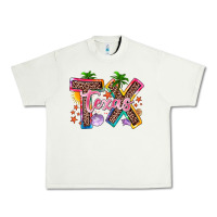 Pistachio texas summer Urban Heavy Tee - Zillion Design Studio