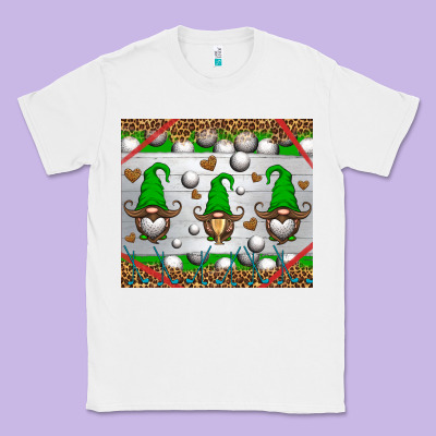 Western Golf Gnome Classic Tee Designed By Hra Design Shop