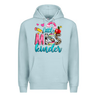 Blue Mist little miss kinder Premium Hoodie - NancyCooperArtShop