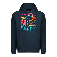 Navy little miss kinder Premium Hoodie - NancyCooperArtShop