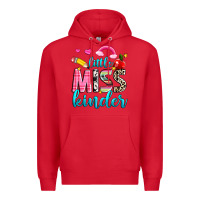 Red little miss kinder Premium Hoodie - NancyCooperArtShop
