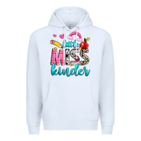 White little miss kinder Premium Hoodie - NancyCooperArtShop