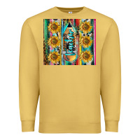 Antique Gold western teacher Premium Sweatshirt - LillyAllenDesigns