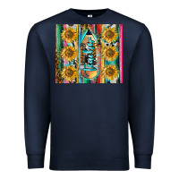 Navy western teacher Premium Sweatshirt - LillyAllenDesigns