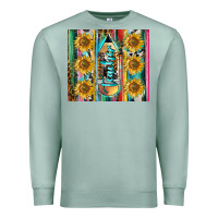 Seafoam western teacher Premium Sweatshirt - LillyAllenDesigns