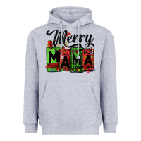 Heather Grey merry mama Christmas Heavyweight Hoodie - Jasminsmagicworld