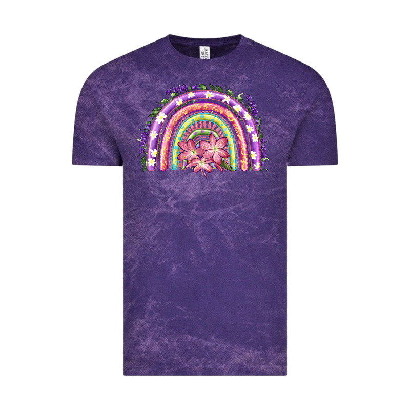 Easter Floral Spring Rainbow Vintage Tee by RanaPortraitStore | Teevron