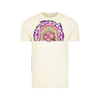 Vintage Arctic Easter Floral Spring Rainbow Vintage Tee - RanaPortraitStore