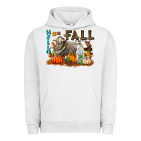Pigment Lunar Rock Hello Fall Merino Wool Sheep Urban Hoodie - LillyAllenDesigns