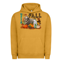 Pigment Peanut Butter Hello Fall Merino Wool Sheep Urban Hoodie - LillyAllenDesigns