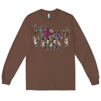 Chestnut best mom ever Long Sleeve Tee - SublimationCraftShop