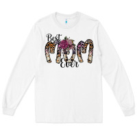 White best mom ever Long Sleeve Tee - SublimationCraftShop