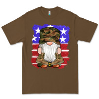 Cacao military gnomes boots american flag Premium Tee - Artiststas