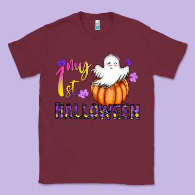 My 1st Halloween Classic Tee Designed By Cowhidedigitalart