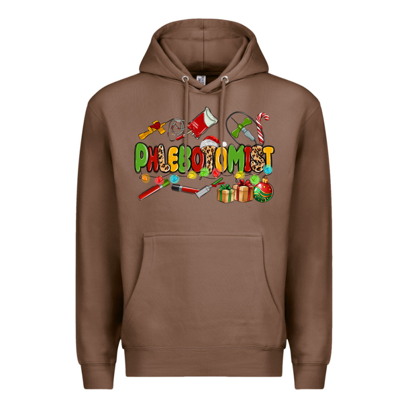 Christmas Phlebotomist Premium Hoodie by MaliasSmallBusiness | Teevron