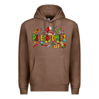 Chestnut christmas phlebotomist Premium Hoodie - MaliasSmallBusiness