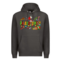 Smoke christmas phlebotomist Premium Hoodie - MaliasSmallBusiness