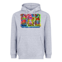 Heather Grey accept understand love autism awareness western background Heavyweight Hoodie - BarkalooDesign