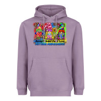 Lavender accept understand love autism awareness western background Heavyweight Hoodie - BarkalooDesign