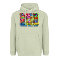 Matcha accept understand love autism awareness western background Heavyweight Hoodie - BarkalooDesign