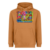 Meerkat accept understand love autism awareness western background Heavyweight Hoodie - BarkalooDesign