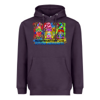 Plum accept understand love autism awareness western background Heavyweight Hoodie - BarkalooDesign