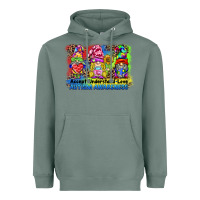 Sage accept understand love autism awareness western background Heavyweight Hoodie - BarkalooDesign
