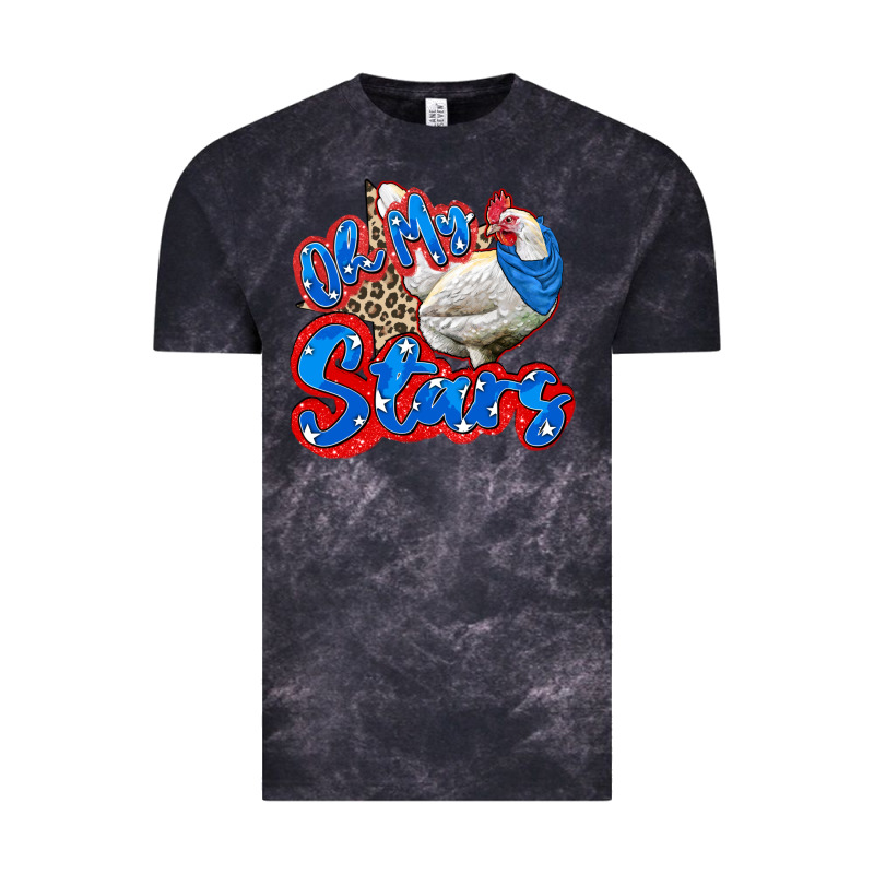Oh My Stars Chicken Vintage Tee by Zillion Design Studio | Teevron