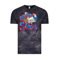 Cloud Black oh my stars chicken Vintage Tee - Zillion Design Studio