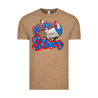 Vintage Coffee oh my stars chicken Vintage Tee - Zillion Design Studio