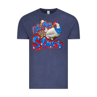 Vintage Denim oh my stars chicken Vintage Tee - Zillion Design Studio