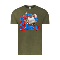 Vintage Olive oh my stars chicken Vintage Tee - Zillion Design Studio