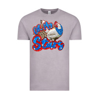 Vintage Zinc oh my stars chicken Vintage Tee - Zillion Design Studio