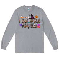 Heather Grey i put speel on you Long Sleeve Tee - CowhideDigitalArt
