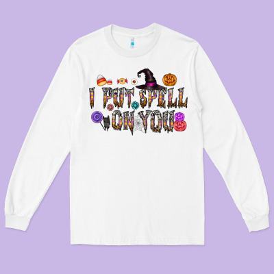 I Put Speel On You Long Sleeve Tee Designed By Cowhidedigitalart