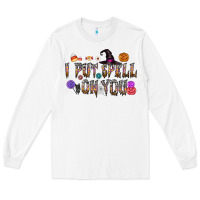White i put speel on you Long Sleeve Tee - CowhideDigitalArt