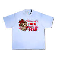 Grape Ice roses are red inside i'm dead Skull Urban Heavy Tee - RanaPortraitStore