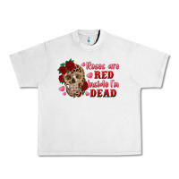 Lunar Rock roses are red inside i'm dead Skull Urban Heavy Tee - RanaPortraitStore