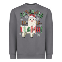 Storm fa la la llama Heavyweight Sweatshirt - MaliasSmallBusiness