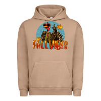 Pigment Burro Fall Vibes Turkey Urban Hoodie - LillyAllenDesigns