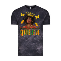 Cloud Black beautiful black queen Vintage Tee - texasbilliewilder