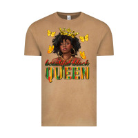Beautiful Black Queen Vintage Tee | Teevron