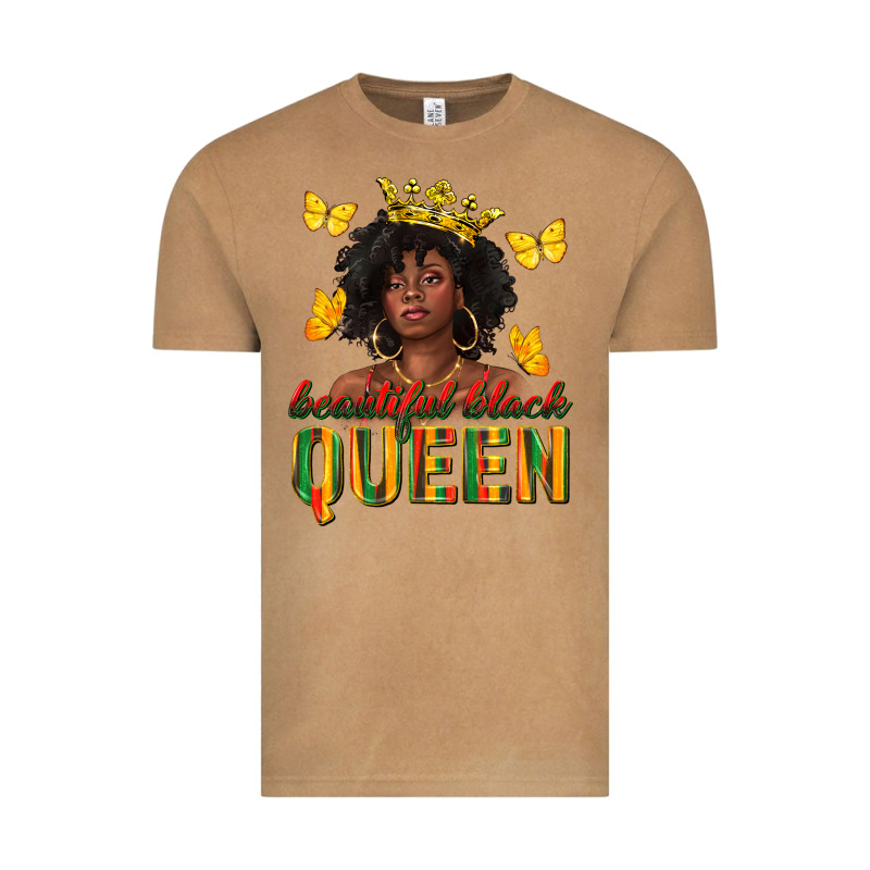 Beautiful Black Queen Vintage Tee by texasbilliewilder | Teevron