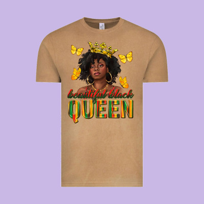 Vintage Tee beautiful black queen