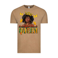 Vintage Coffee beautiful black queen Vintage Tee - texasbilliewilder