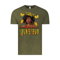Vintage Olive beautiful black queen Vintage Tee - texasbilliewilder