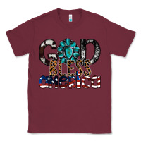 Burgundy god bless america Classic Tee - SublimationCraftShop