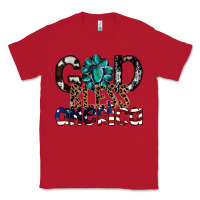 Red god bless america Classic Tee - SublimationCraftShop